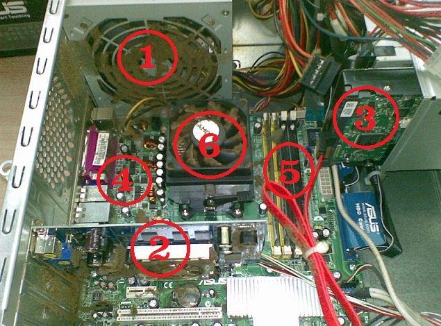 Что может сломаться в компьютере или ноутбуке из-за пыли?