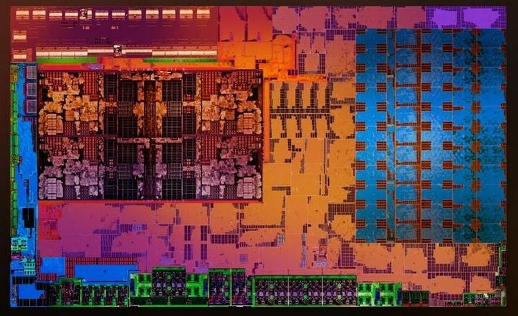 Кристалл гибридного процессора AMD Raven Ridge (Zen+Vega)