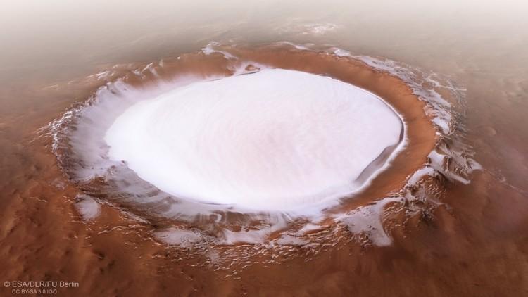 perspective view of korolev crater 1 1