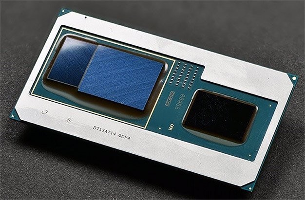 Упаковка Intel Kaby Lake G с дискретной графикой Radeon RX Vega